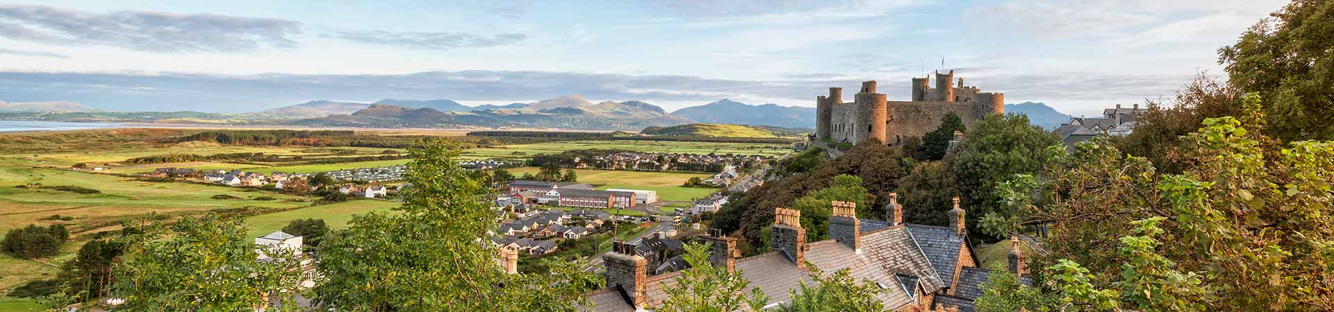 Cottages in Harlech