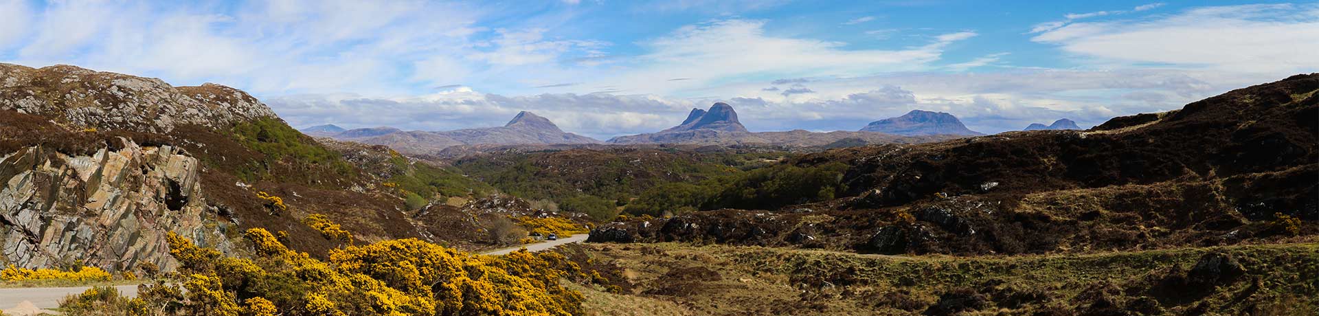 Cottages in the Scottish Highlands